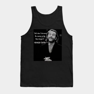 George Carlin Quotes Tank Top